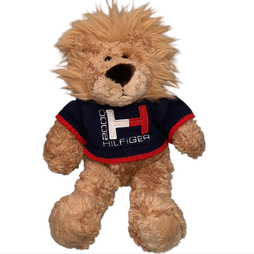 Tommy Hilfiger Vintage 2000 16" Plush Lion with Sweater